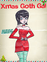 #XmasGothGal - Mavis by theEyZmaster