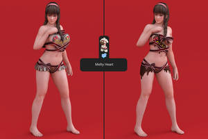 DOAXVV Hitomi - Melty Heart [DL] by Shuubaru