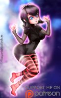 FANART - MAVIS HOTEL TRANSYLVANIA by FoxyArt-Illustration
