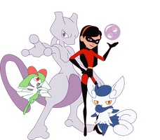 Pokemon Challenger : Violet Parr by eraport6