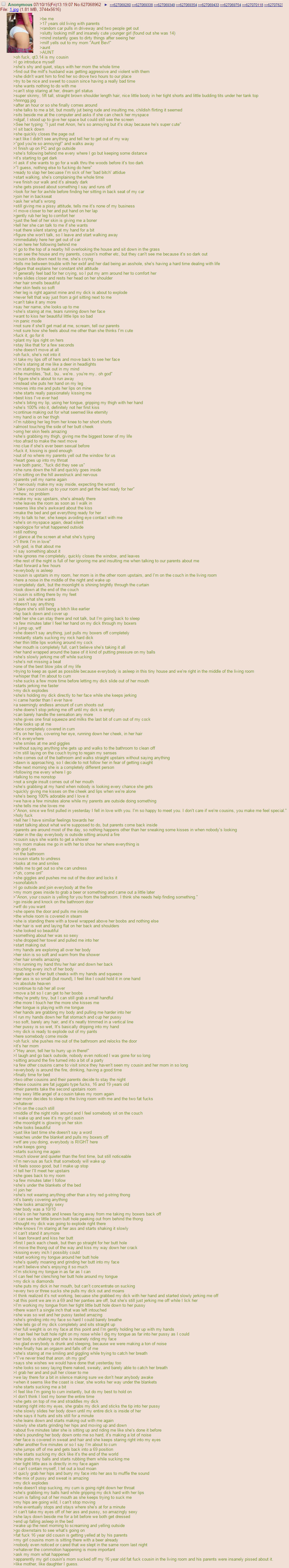 Cousin and Aunt come to get away from issues