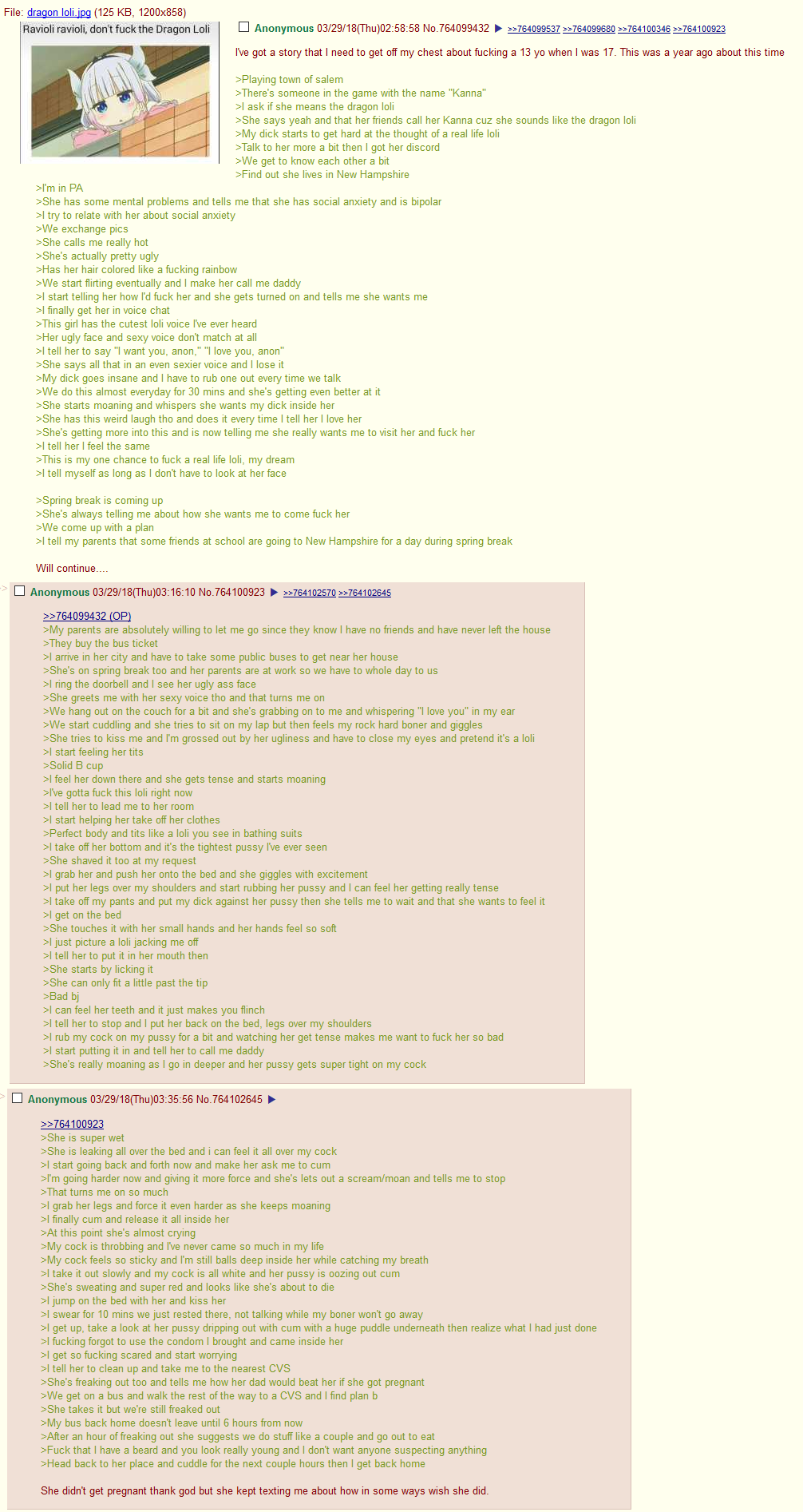 Anon meets a loli over the internet