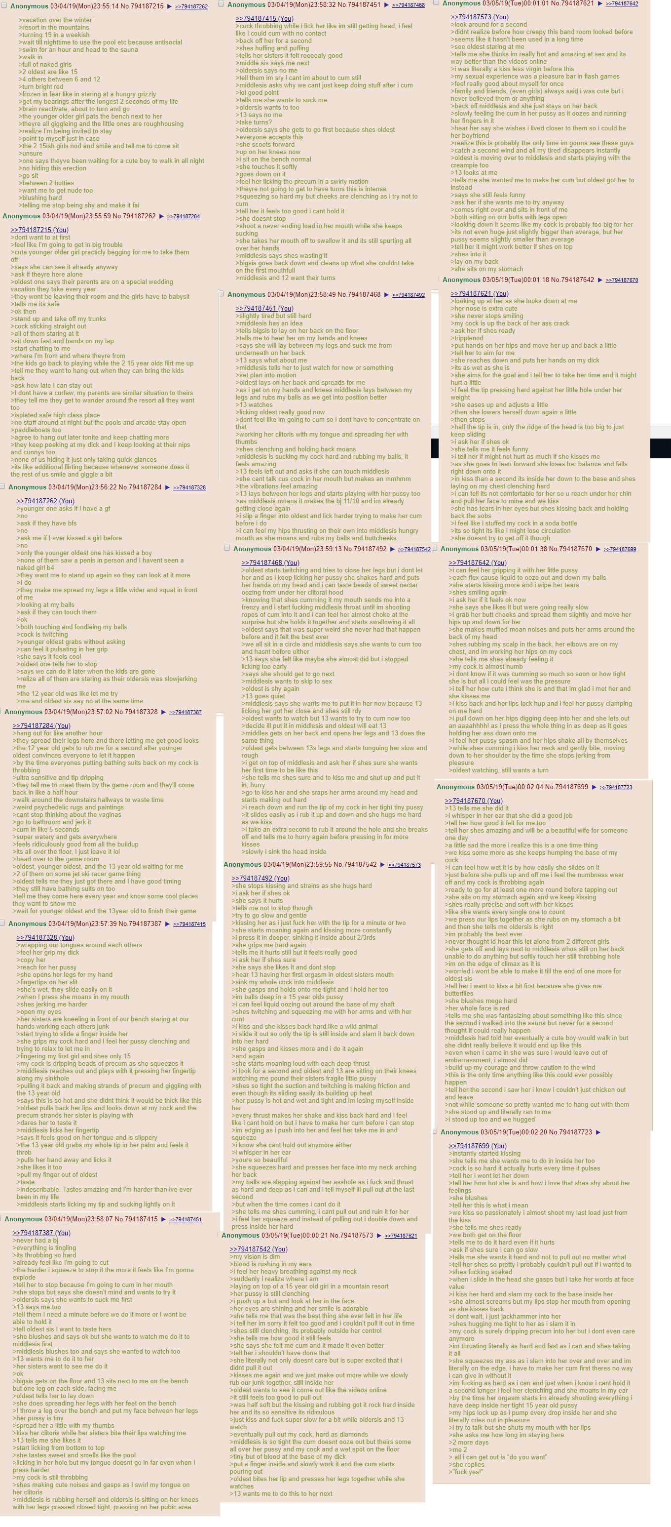 Anon finds a harem of girls during vacation