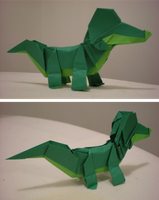 Gummy the Baby Alligator by Cahoonas