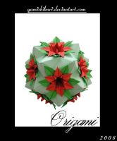 Origami Flowerpot by yamixhikari