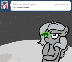 You don your trusty scouter and scan the moon for other lifeforms.
However, you seem to have forgotten the first principle of scouters, which is that you must never operate it under zero-gravity. There’s currently no gravity on the moon, rendering...