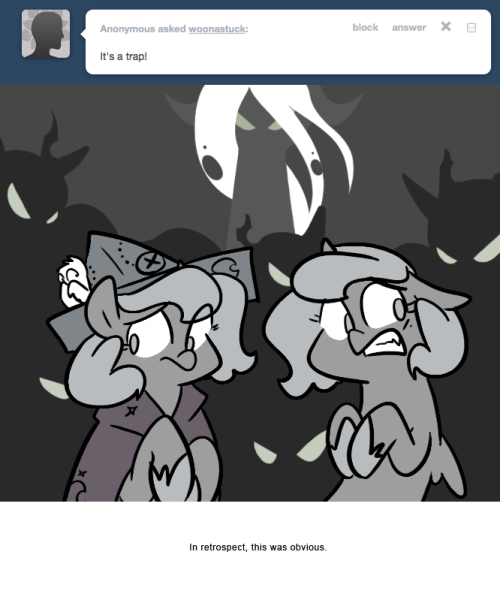 > It’s a trap!
In retrospect, this was obvious.