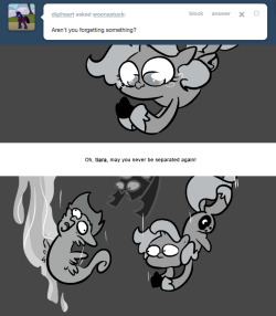 > Aren’t you forgetting something?
Oh, tiara, may you never be separated again!