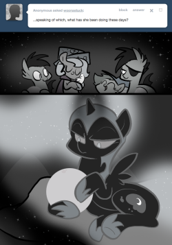 > …speaking of which, what has she been doing these days?