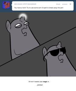 Oh no! It seems your magic is…
…jammed.