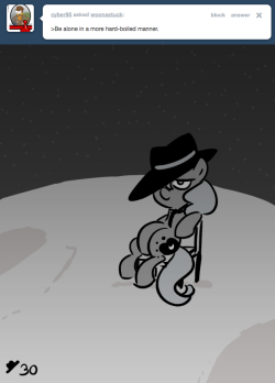 You kick back in a sufficiently badass manner. You suddenly feel like ingesting lots of coffee and hardboiled eggs. A number of witty quips and sarcastic one-liners spring to mind, and you keep an eye out for any suspicious-looking dames.
You gain 30...