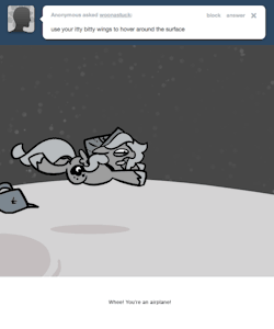 Whee! You’re an airplane!