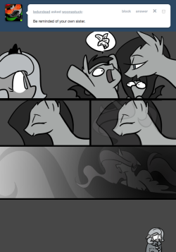 > Be reminded of your own sister.