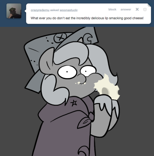 > What ever you do don’t eat the incredibly delicious lip smacking good cheese!