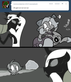 > Oh god run run run run