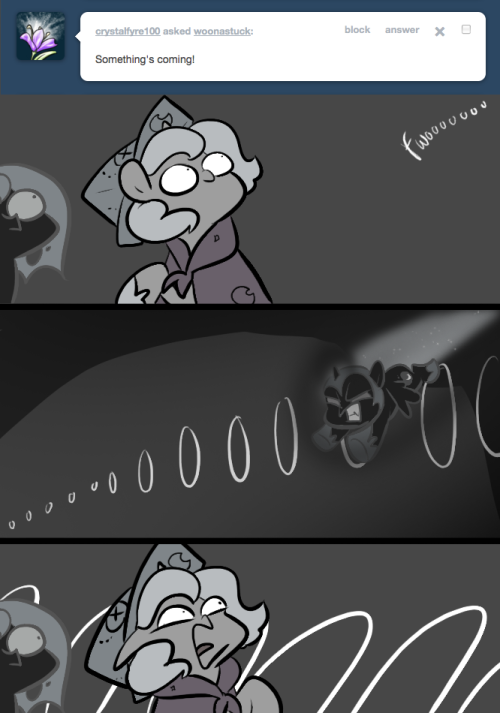 > Something’s coming!