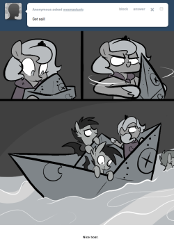 > Set sail!
Nice boat.