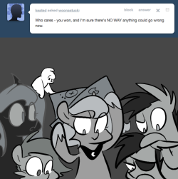 > Who cares - you won, and I’m sure there’s NO WAY anything could go wrong now.