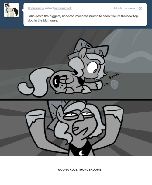 WOONA RULE THUNDERDOME