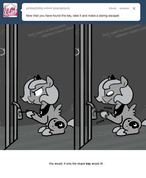 You would, if only the stupid key would fit…