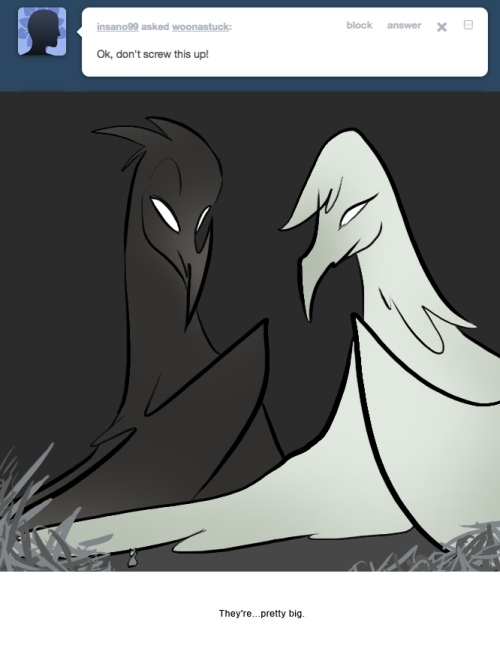 > Ok, don’t screw this up!
They’re…pretty big.